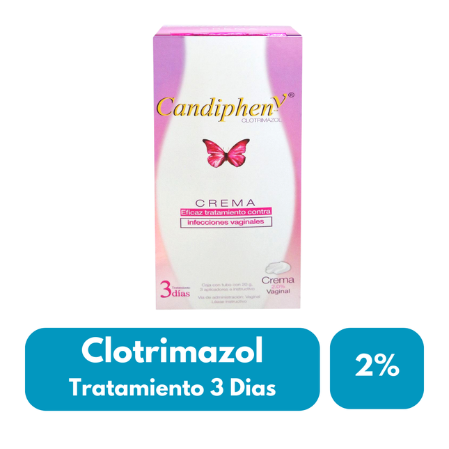 Candiphen V (Clotrimazol) Crema 20 g
