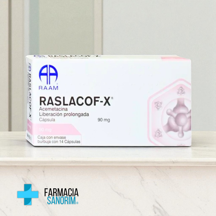 Acemetacina Raslacof-X 90 mg 14 Capsulas RAAM