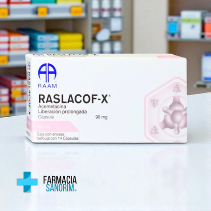 Acemetacina Raslacof-X 90 mg 14 Capsulas RAAM