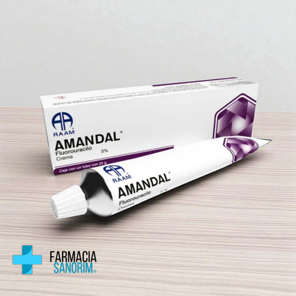 Fluorouracilo Crema 5% Tubo con 20 g Amandal RAAM Laboratorios