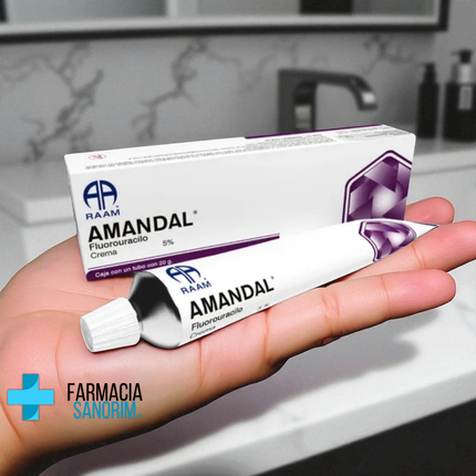 Fluorouracilo Crema 5% Tubo con 20 g Amandal RAAM Laboratorios