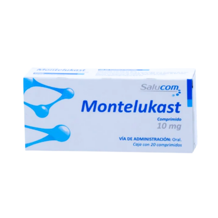Montelukast 10 mg 20 Comprimidos Salucom PiSA
