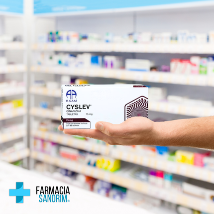 Cinarizina 75 mg 60 Tabletas Cyslev RAAM