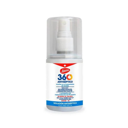 360 Antiséptico Frasco Atomizador de 100 mL