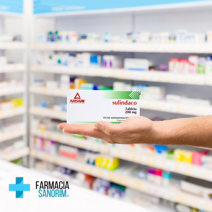 Sulindaco 200 mg Caja Con 20 Tabletas