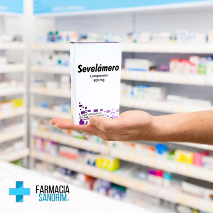 Sevelamero 800mg Caja con 180 Comprimidos