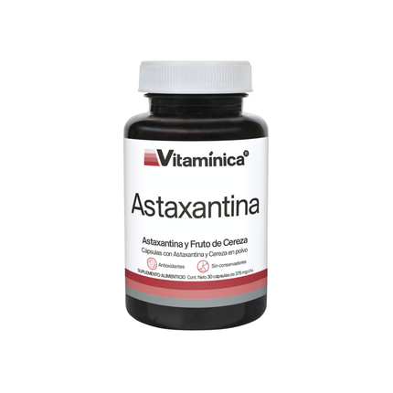 Astaxantina 20mg Caja con 30 cápsulas Vitamínica