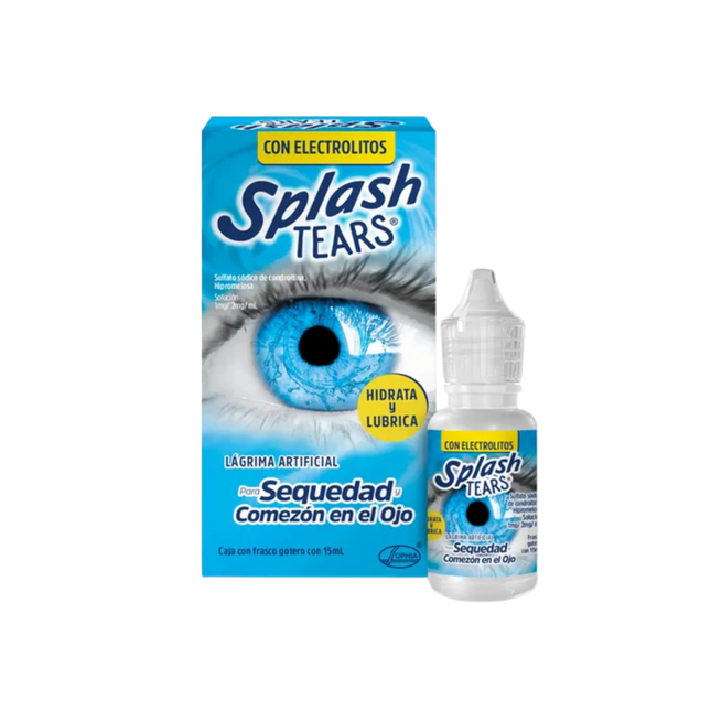 Splash-Tears 1Mg Solución Gotas 15 ml