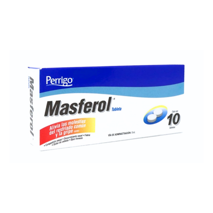 Masferol Caja con 10 Tabletas