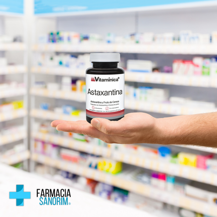 Astaxantina 20mg Caja con 30 cápsulas Vitamínica