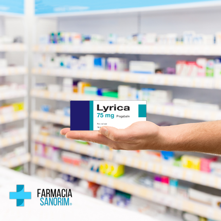 Lyrica (Pregabalina) 75mg Caja c/14 Cápsulas Lab. Viatris