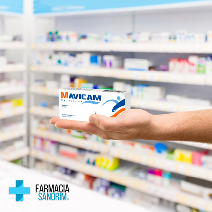 Meloxicam 15mg Caja con 10 Tabletas Mavicam