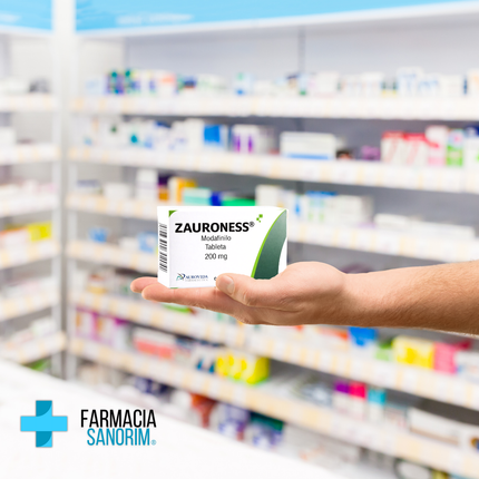 Zauroness (Modafinilo) 200 mg Caja con 7 Tabletas