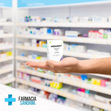 Meronny (Meropenem ) 1g solución Inyectable