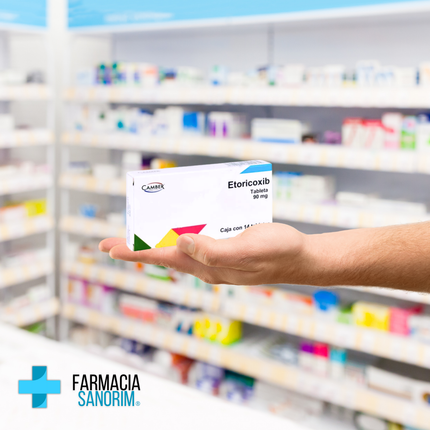 Etoricoxib 90 mg Caja con 14 Tabletas Camber Pharma