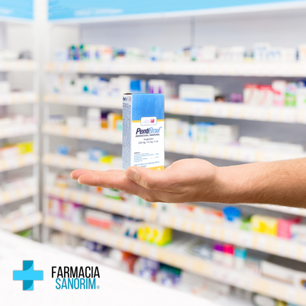 Pentibroxil Ambroxol 15mg/Amoxicilina 250 mg Suspension de 90mL Maver