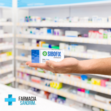 Sibofix  (Levofloxacino) 750 mg Caja con 7 Tabletas Mavi