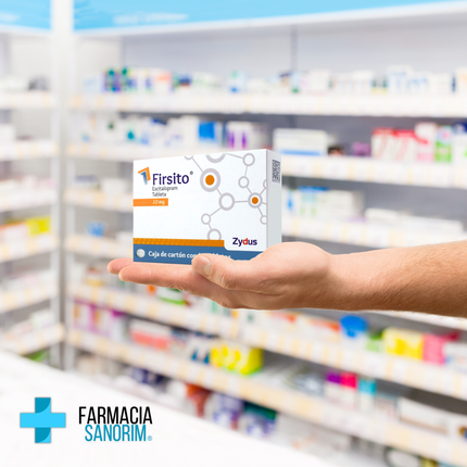 Firsito (Escitalopram) 10mg Caja con 14 Tabletas Zydus