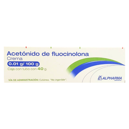 Acentónido De Fluocinolona  Crema 40 Gramos