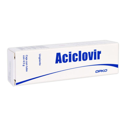 Aciclovir Ungüento Caja con Tubo de 4.5 g