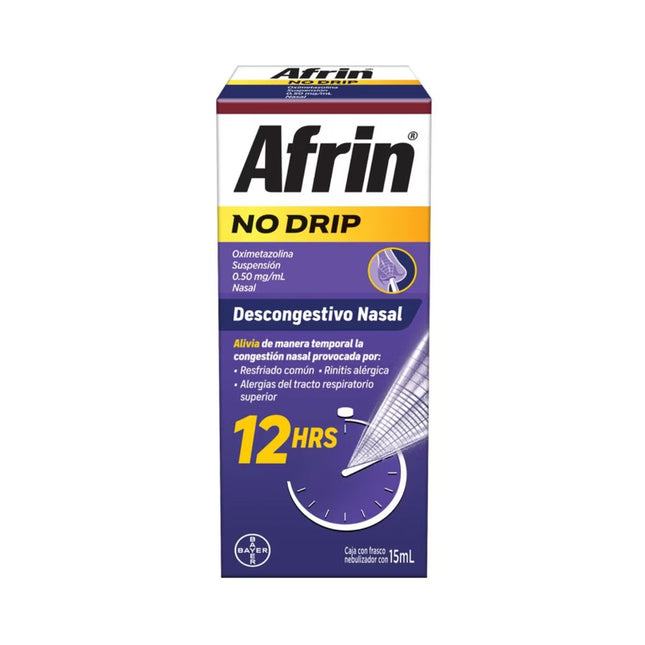 Afrin No Drip 12 Hrs Spray con 15 ml