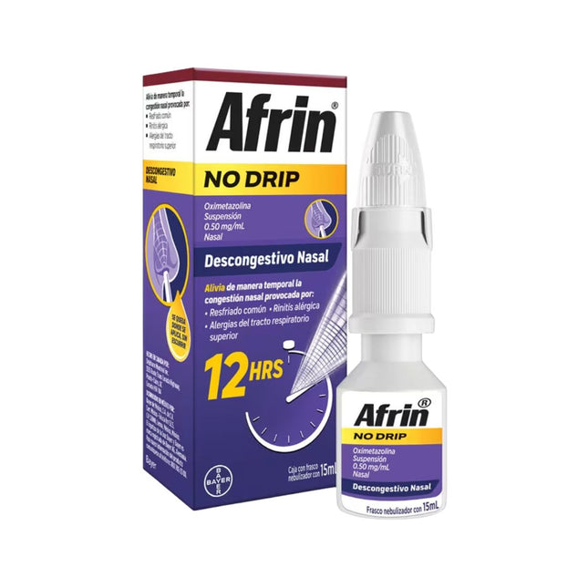 Afrin No Drip 12 Hrs Spray con 15 ml