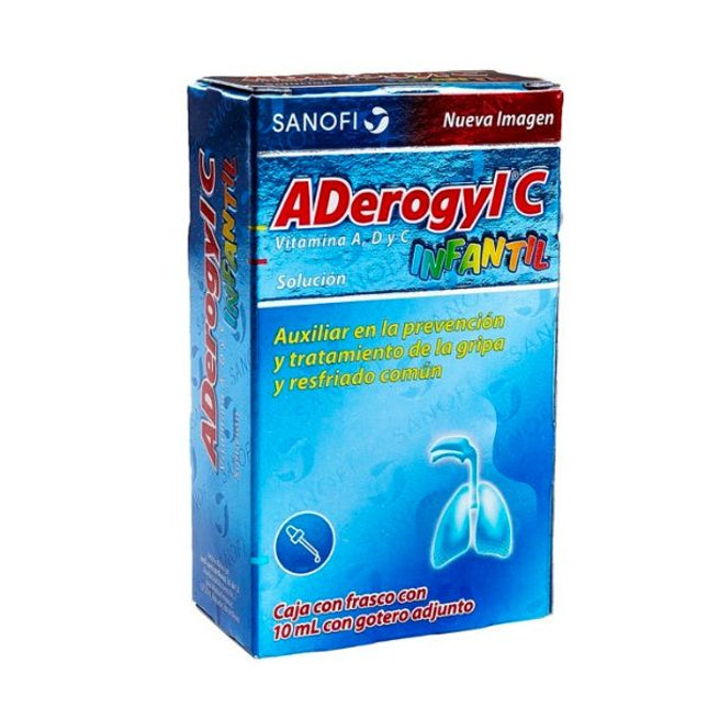 Aderogyl C Infantil Frasco Gotero con 10 ml