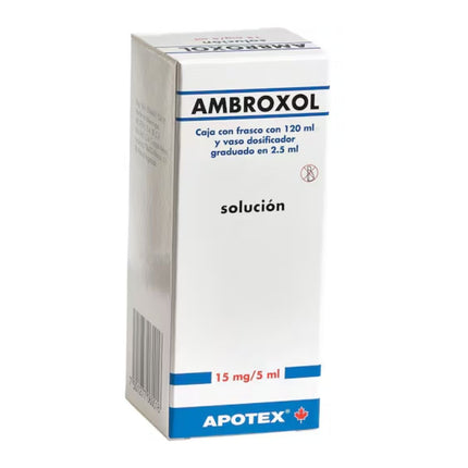 Ambroxol 15 mg/ 5 mL  Solución Oral 120 mL Apotex