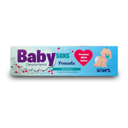 Baby Sons (Dexpantenol) Crema 5% Tubo con 30 g