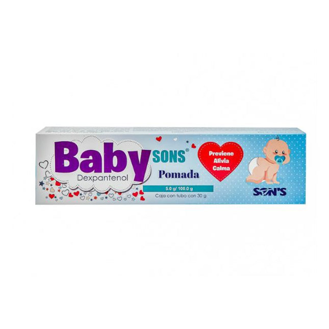 Baby Sons (Dexpantenol) Crema 5% Tubo con 30 g