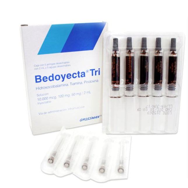 Bedoyecta Tri 5 Jeringas con 2 ml