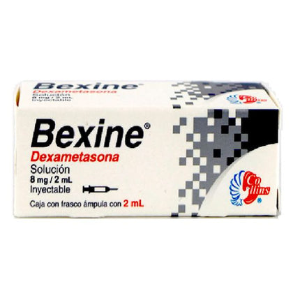 Bexine (Dexametasona) 8 mg/2 ml 1 Ampolleta Inyectable