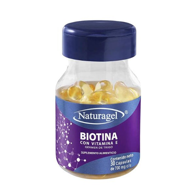 Biotina frente naturagel