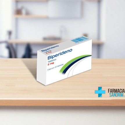 Biperideno 2 mg Caja con 50 Tabletas Laboratorios Psicofarma