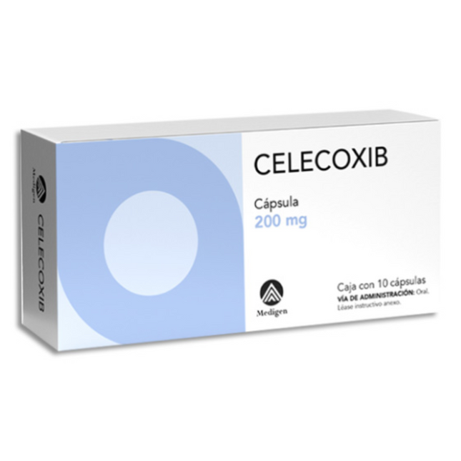Celecoxib 200 mg Caja con 10 Capsulas