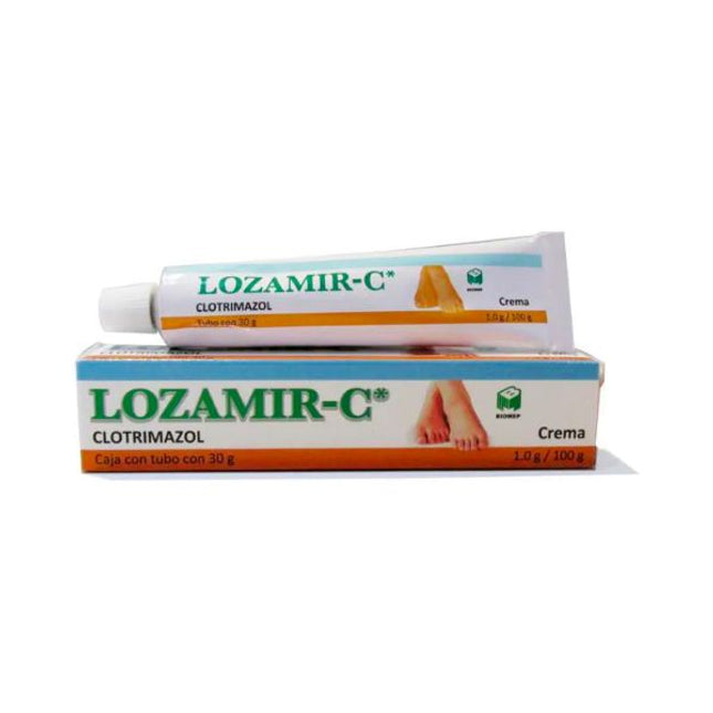 Lozamir-C (Clotrimazol) 1 g / 100 g Tubo con 30 g