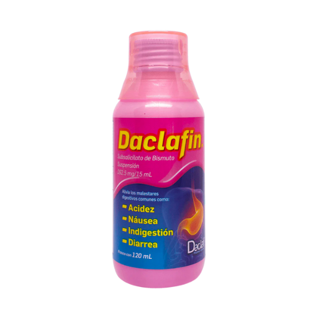 Daclafin (Subsalicilato de Bismuto 262.5 mg / 15 ml) 120 ml Supensión