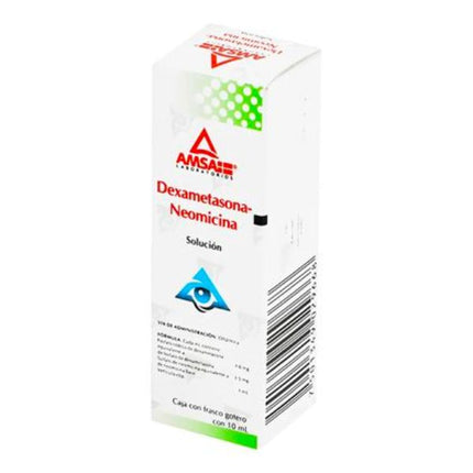 Dexametasona/Neomicina 1 mg/3.5 mg/1 ml Gotas Oftalmicas Frasco con 5 ml