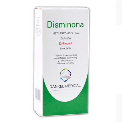 Disminona Metilprednisolona 500 mg Frasco Ámpula Inyectable