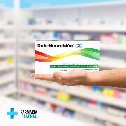 Dolo-Neurobion DC Solucion Inyectable Caja con 3 Jeringas Prellenadas