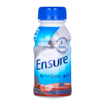 Ensure Chocolate bebible 237 ml frente