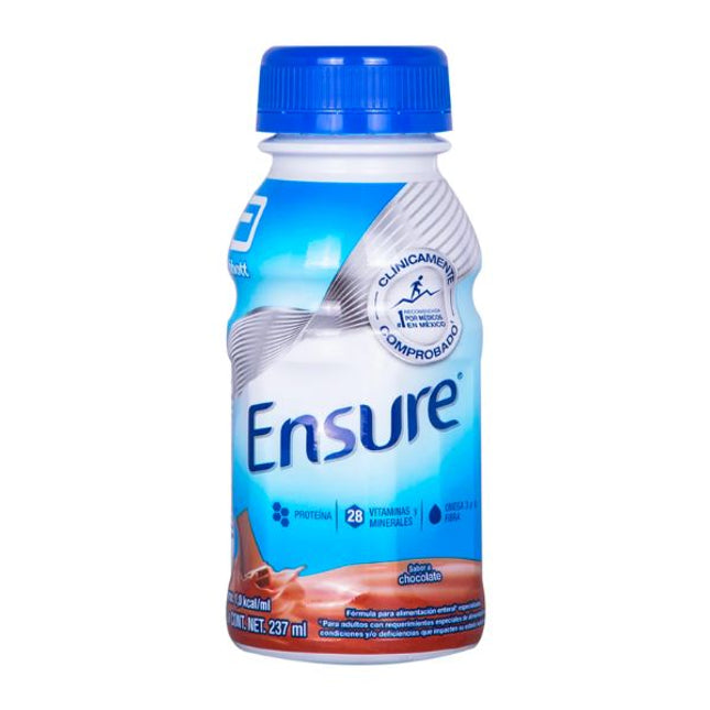 Ensure Chocolate bebible 237 ml frente