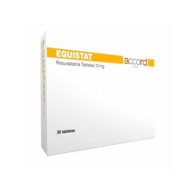 Equistat (Rosuvastatina) 10 mg Caja con 30 Tabletas