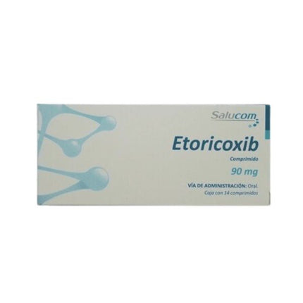 Etoricoxib 90 mg Caja con 14 Comprimidos Salucom