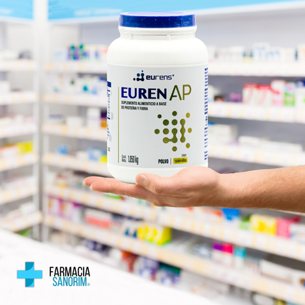Euren AP Suplemento Alimenticio de Proteína y Fibra Sabor Vainilla 1.050 kg – RAAM Laboratorios