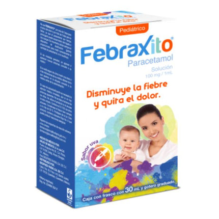 Febraxito (Paracetamol) 100 mg /1 ml Solución en Gotas