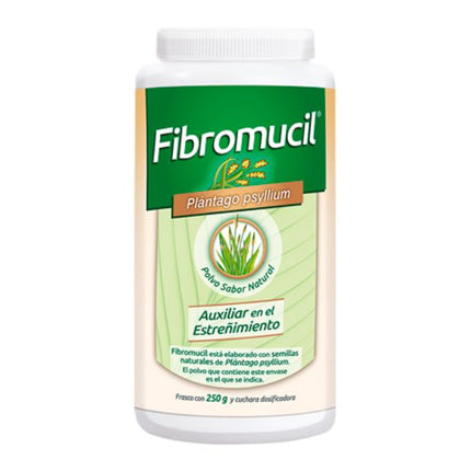 Fibromucil (Plantago Psyllium) Sabor Natural Frasco de 250 g