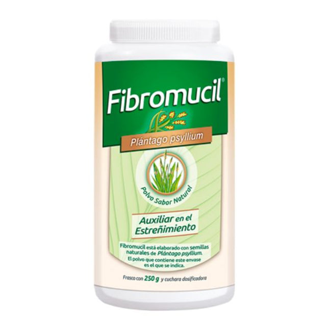 Fibromucil (Plantago Psyllium) Sabor Natural Frasco de 250 g
