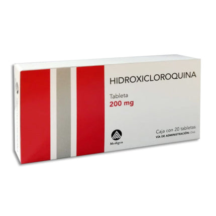 Hidroxicloroquina 200 mg Caja con 20 Tabletas
