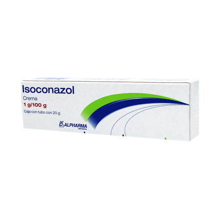 Isoconazol 1 g/ 100 g Caja con Tubo con 20 g Crema